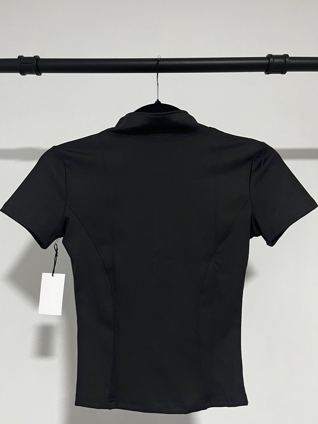 Blusa zipper en color negro